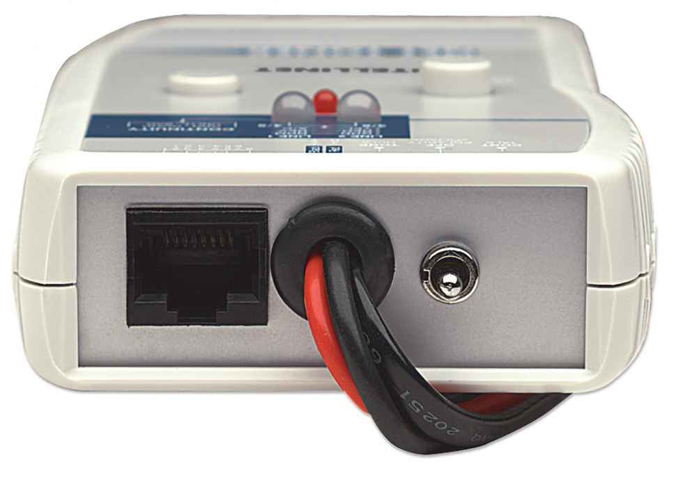 Intellinet Generador de tonos y probador Cable RJ-45 Gris Si Alcalino