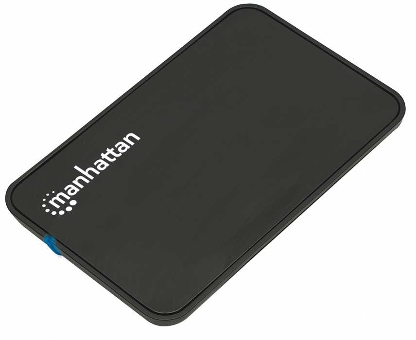 Manhattan Gabinete para Disco Duro cajas para discos duros externos 1 2.5 cm (2.5") SATA Si