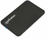 Manhattan Gabinete para Disco Duro cajas para discos duros externos 1 2.5 cm (2.5") SATA Si