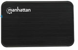 Manhattan Gabinete para Disco Duro cajas para discos duros externos 1 2.5 cm (2.5") SATA Si