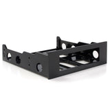 StarTech.com Bracket de Montaje de 3,5" a 5,25" para Bahía Frontal paneles accesorios para ordenadores 13,3 cm (5.25") Panel embellecedor frontal Negro 1