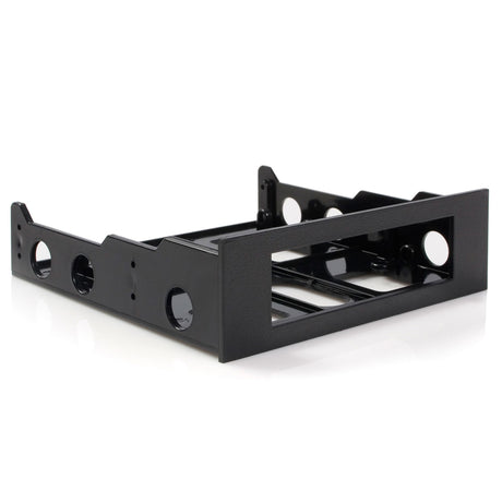 StarTech.com Bracket de Montaje de 3,5" a 5,25" para Bahía Frontal paneles accesorios para ordenadores 13,3 cm (5.25") Panel embellecedor frontal Negro 1