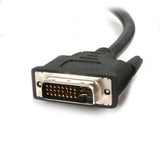 StarTech.com Cable de 1,8m Multiplicador de Vídeo DVI-I Macho a DVI-D Macho y HD15 VGA Macho para Monitor - Splitter Ada