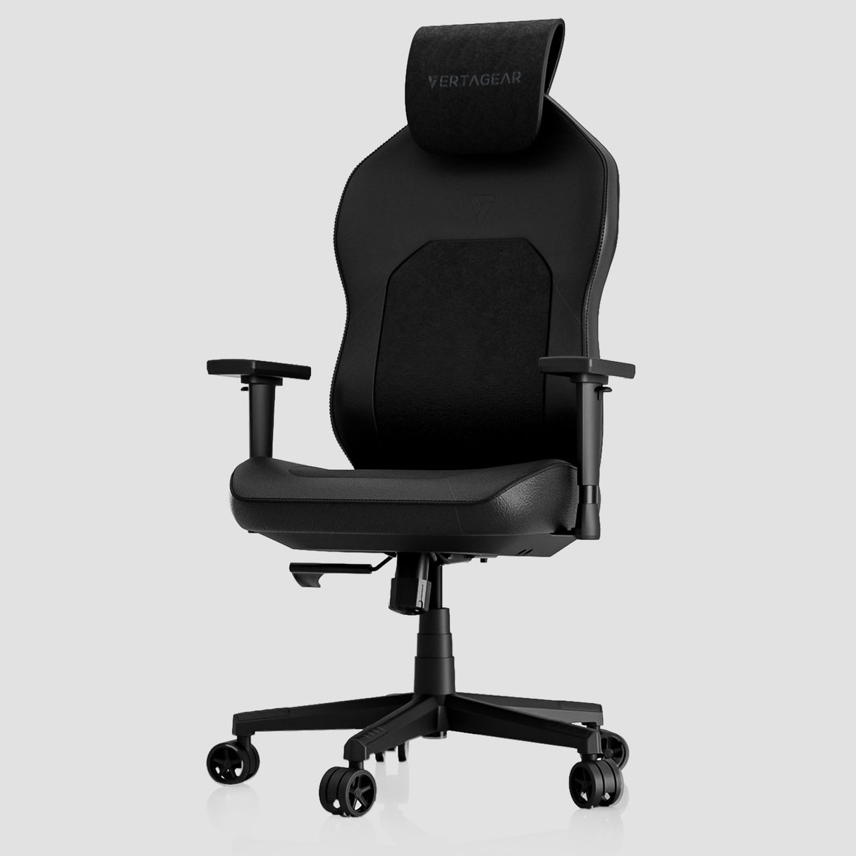 Vertagear VG-SL1800_BK silla para oficina o computadora asiento acolchado respaldo acolchado, Carbono, Carbono, Metal