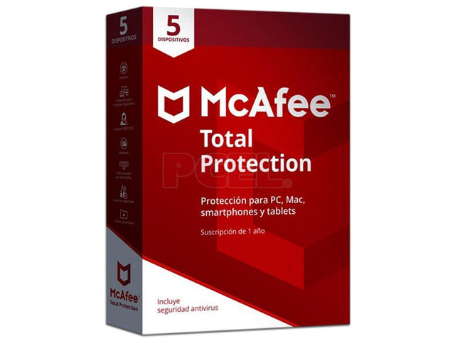 McAfee MTP00LNR5RAA software de seguridad Seguridad antivirus 1 licencia(s) 1 Año(s)