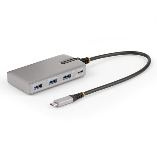 StarTech.com Hub Ladrón USB-C de 4 Puertos con Modo Alt de DP para USB-C y Salida de Vídeo de 4K 60Hz - 3x USB-A - 1x US