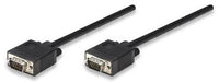 Manhattan 371377 cable VGA 11 m VGA (D-Sub) Negro, Macho, Macho, MAN-371377