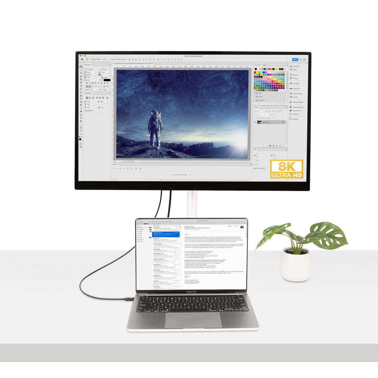 StarTech.com Cable de 1m Thunderbolt 4 - 40Gbps - PD 100W - Vídeo 4K/8K - Cable Thunderbolt 4 con Certificación Intel - Compatible con USB4/Thunderbolt 3/USB 3.2/USB Tipo C/DisplayPort Cable Masculino Masculino 1 m 40 Gbit/s