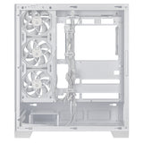 ASUS A31 Plus TG ARGB WHITE carcasas ordenador Metal Midi Tower PC Blanco