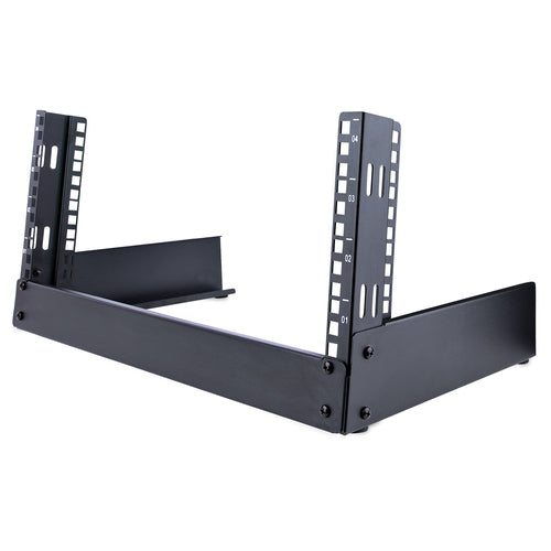 StarTech.com Rack 4U de 19" de Marco Abierto para Sobremesa con 2 Columnas - Rack para Equipos de Ordenador, AV o d