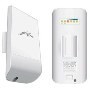 Ubiquiti LOCOM2-AU ampliador de red Transmisor y receptor de red Blanco 10, 100 Mbit/s