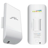Ubiquiti LOCOM2-AU ampliador de red Transmisor y receptor de red Blanco 10, 100 Mbit/s
