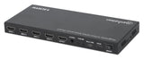 Switch multiviewer HDMI Manhattan de 4 puertos 4K