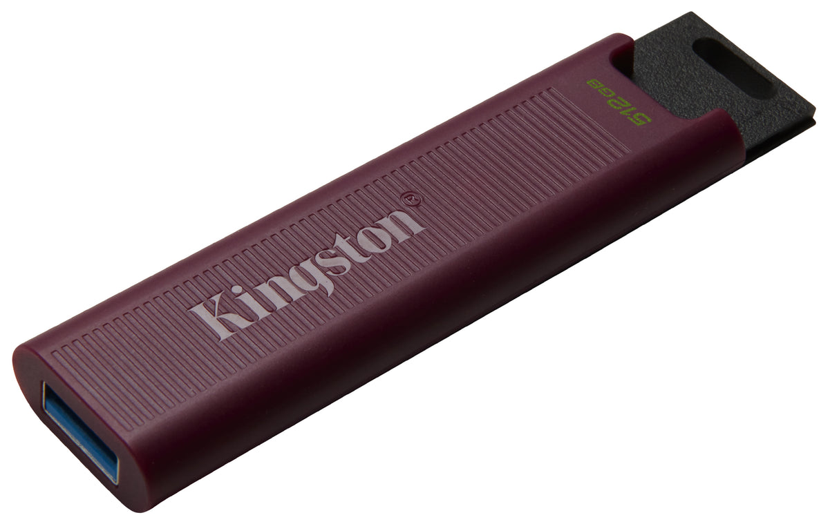 Kingston Technology 512GB DataTraveler Max Type-A 1000R/900W USB 3.2 Gen 2 Memoria Flash 512 GB USB tipo A 3.2 Gen 2 (3.1 Gen 2) 1000 MB/s