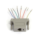 StarTech.com GC258MF Cambiadores de género para cables DB-25 RJ-45 Gris