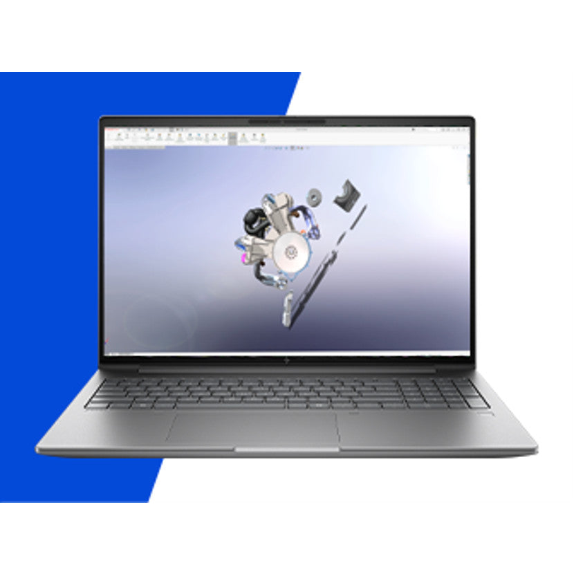 HP ZBook X G1i 16 inch Mobile Workstation PC Intel Core Ultra 9 285H 40.6 cm (16") WUXGA 32 GB DDR5-SDRAM NVIDIA RTX PRO 2000 Blackwell Wi-Fi 7