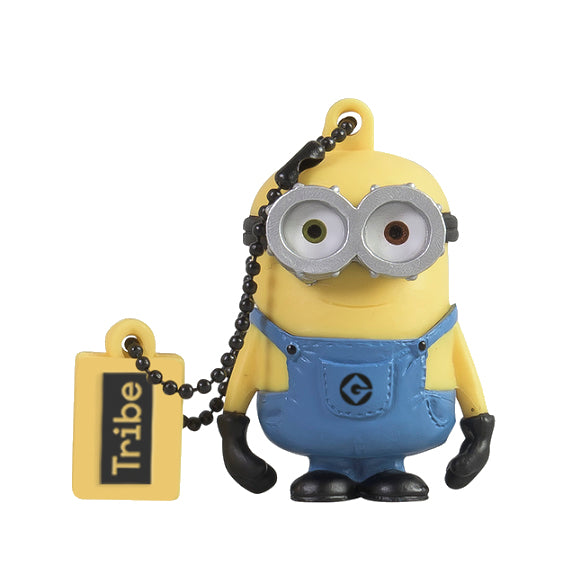 Memoria USB Tribe Minions Bob 16 GB 2.0 Color Azul-Amarillo
