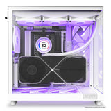 NZXT H6 Flow RGB Midi Tower Blanco, ATX, Micro ATX, Mini-ITX, CC-H61FW-R1