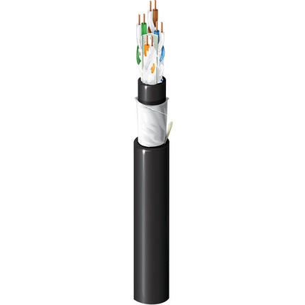 Belden OSP6AU 0101000 cable de red Negro 305 m Cat6a