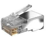 BRobotix 177077 Conectores RJ45 Transparente 100 pieza(s)