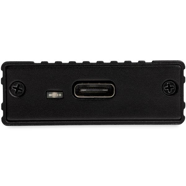 StarTech.com Caja M.2 NVMe para SSD PCIe - Caja USB 3.1 Gen 2 Type-C - USB Tipo C cajas para discos duros externos 1 M.2 cm (M.2") M.2 30,42,60,80 mm