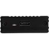 StarTech.com Caja M.2 NVMe para SSD PCIe - Caja USB 3.1 Gen 2 Type-C - USB Tipo C cajas para discos duros externos 1 M.2 cm (M.2") M.2 30,42,60,80 mm
