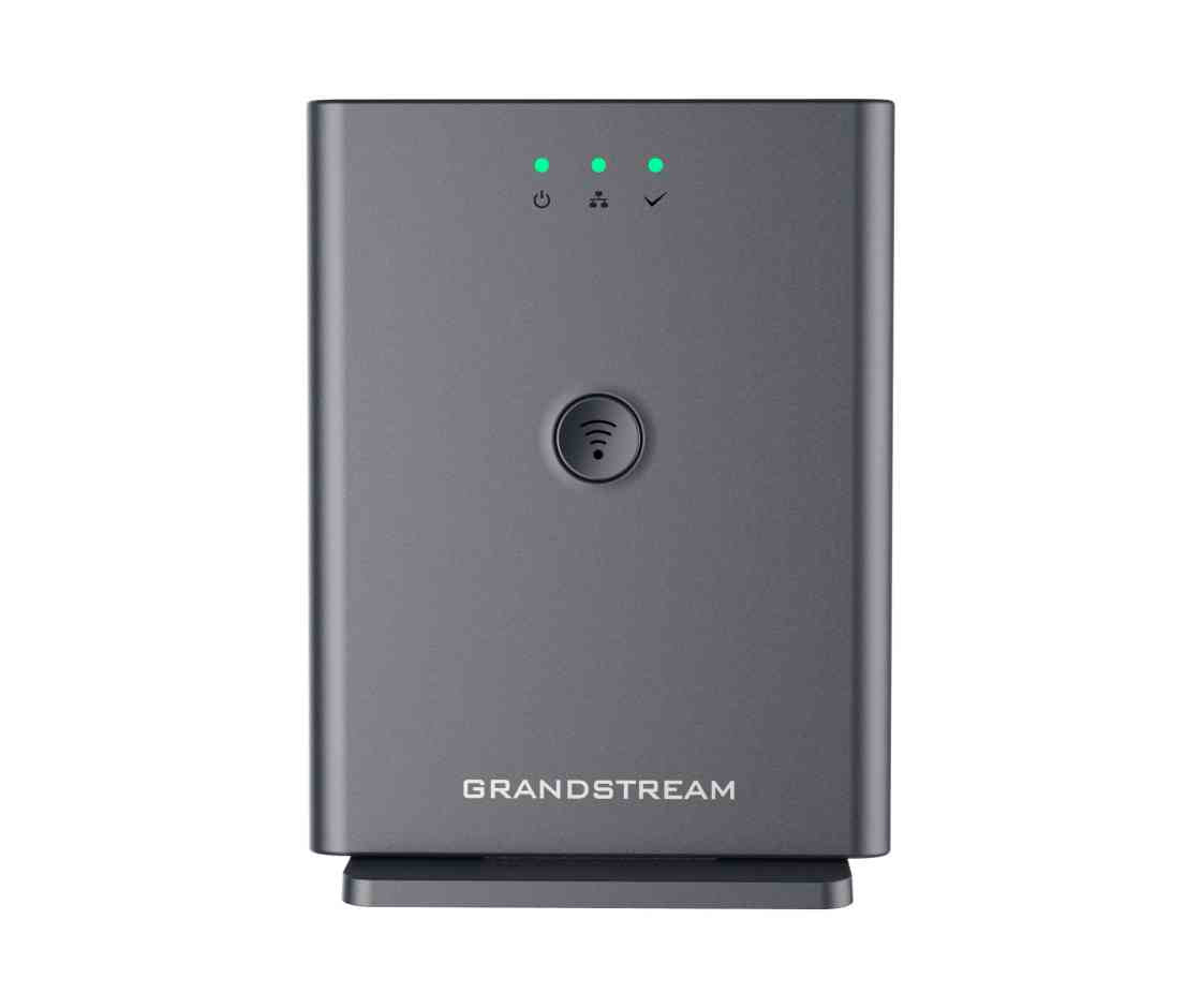 Grandstream Networks DP752 estación base DECT Negro, 400 m, SIP RFC3261, TCP/IP/UDP