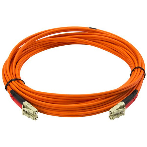 StarTech.com Cable Patch de Fibra Duplex Multimodo 50/125 5m LC - LC Cables de fibra óptica e InfiniBand 5 m LC Halógeno