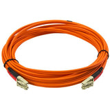 StarTech.com Cable Patch de Fibra Duplex Multimodo 50/125 5m LC - LC Cables de fibra óptica e InfiniBand 5 m LC Halógeno