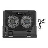 Steren COM-098 enfriador para laptop 43.2 cm (17") 2000 RPM, 2 pieza(s), 1500 RPM, 1500 RPM