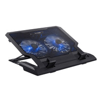 Steren COM-098 enfriador para laptop 43.2 cm (17") 2000 RPM, 2 pieza(s), 1500 RPM, 1500 RPM