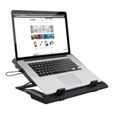 Steren COM-098 enfriador para laptop 43.2 cm (17") 2000 RPM, 2 pieza(s), 1500 RPM, 1500 RPM