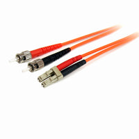 StarTech.com Cable Patch de Fibra Duplex Multimodo 62,5/125 3m LC - ST Cables de fibra óptica e InfiniBand 3 m LC RoHS, 