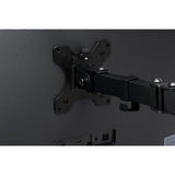 Kensington Brazo extensible SmartFit Ergo para monitor único Monitor Negro