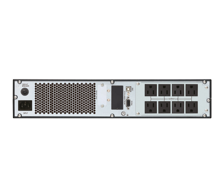 CDP UPO11-1RT 1000VA/900W FP 1.0 Online UPS 2U RT, LCD 120 Vac UPS Doble conversión (en línea) 1 kVA 900 W Onda sinusoidal pura