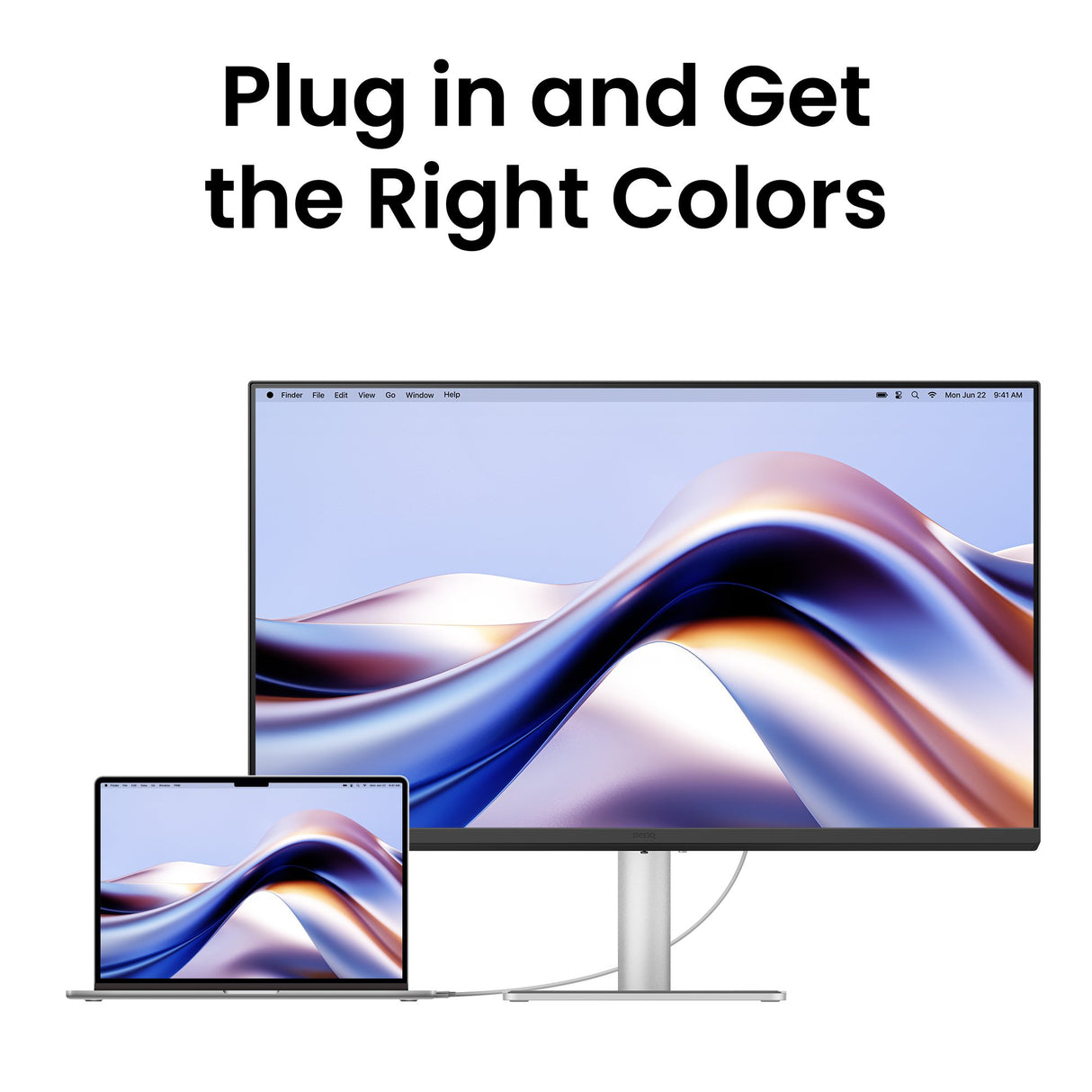 BenQ MA270U Monitor 68,6 cm (27") 3840 x 2160 Pixeles 4K Ultra HD Blanco