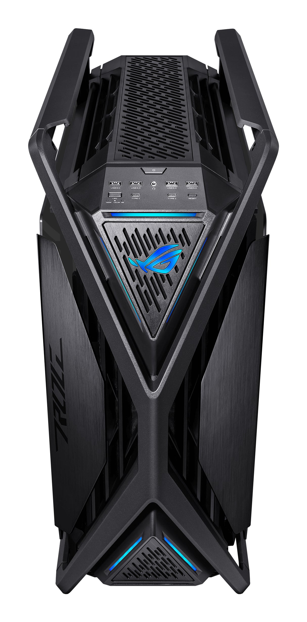 ASUS ROG Hyperion GR701 BTF Edition carcasas ordenador Torre PC Negro, Transparente ATX, EATX, micro ATX, Mini-ITX