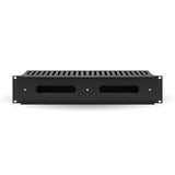 BRobotix 830878 Accesorios para rack Panel de gestión de cables Negro 2U