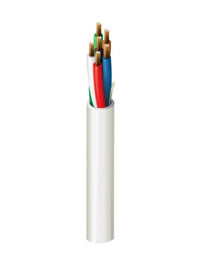 Belden 5504UE 009U1000 cable de audio Blanco