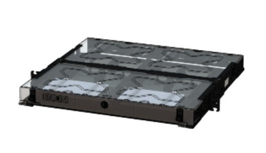 Belden ECX-01U panel de parcheo 1U