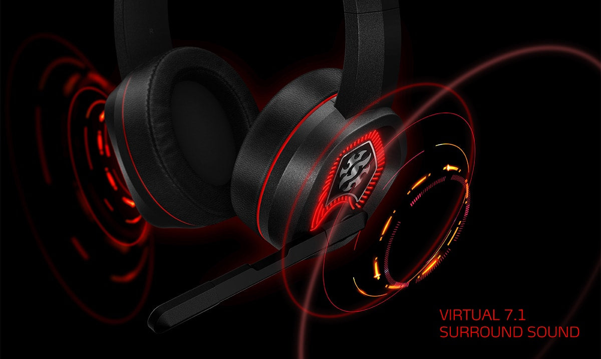 XPG EMIX H20 Auriculares Auriculares Diadema Juego Binaural
