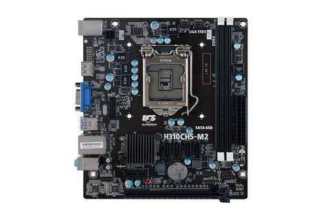 ECS H310CH5-M2 placa base Intel H310 Express LGA 1151 (Zócalo H4) Micro ATX, Intel® Celeron®, DDR4-SDRAM, DIMM