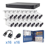 Epcom KEVTX8T16BW kit de videovigilancia Alámbrico 16 canales