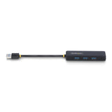 StarTech.com Hub USB-A de 4 Puertos - Ladrón USB de 4 Puertos - Alimentado por el Bus - USB 3.0 de 5Gbps - Hub Portátil