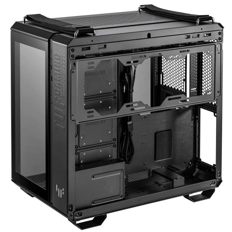 ASUS TUF Gaming GT502 carcasas ordenador Midi Tower PC Negro ATX, micro ATX, Mini-ITX