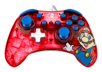 PDP Rock Candy: Mario Punch Mandos y volantes Gamepad Nintendo Switch, Nintendo Switch Lite, Nintendo Switch OLED Alámbr