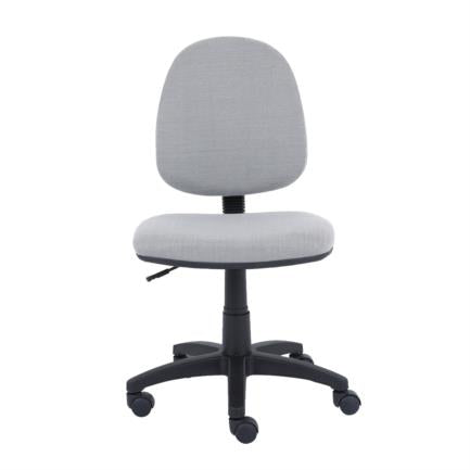 SILLA BÁSICA NEXTEP NE-650BG ALTURA AJUSTABLE, TELA GRIS CON BASE GIRATORIA