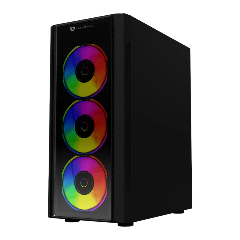 Balam Rush Dragonfly II Crystal GM745s Midi Tower Negro, Micro ATX, Mini-ITX, Metal