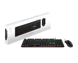 MSI FORGE GK300 COMBO BLUE Teclado Juego Alámbrico USB Interruptor mecánico