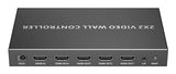 Saxxon LKV104VW procesador de pared de vídeo Negro 4 W